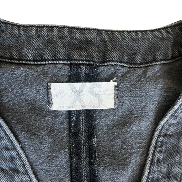 FP We The Free Women’s Out Of Office Vest Dress Return To Sender Washed Black XS - Picture 4 of 10